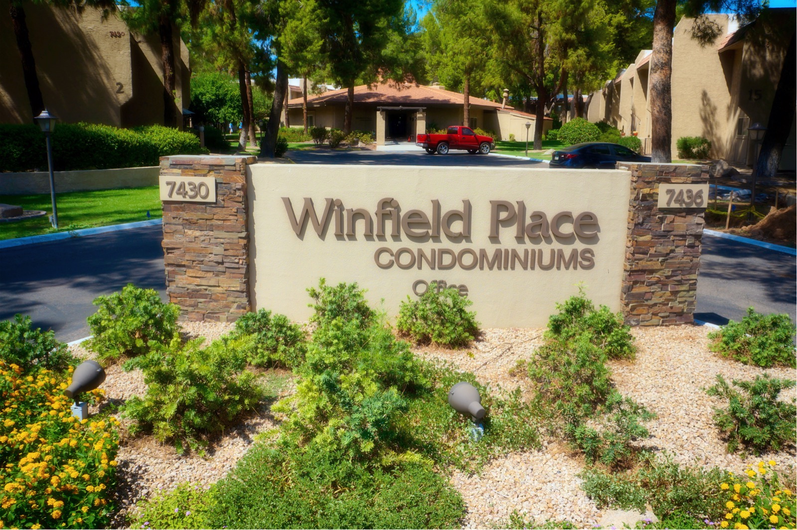 Winfield Place entrance