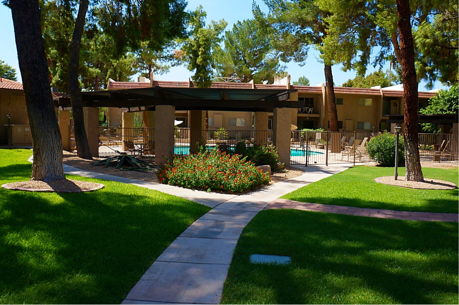 Clubhouse pool