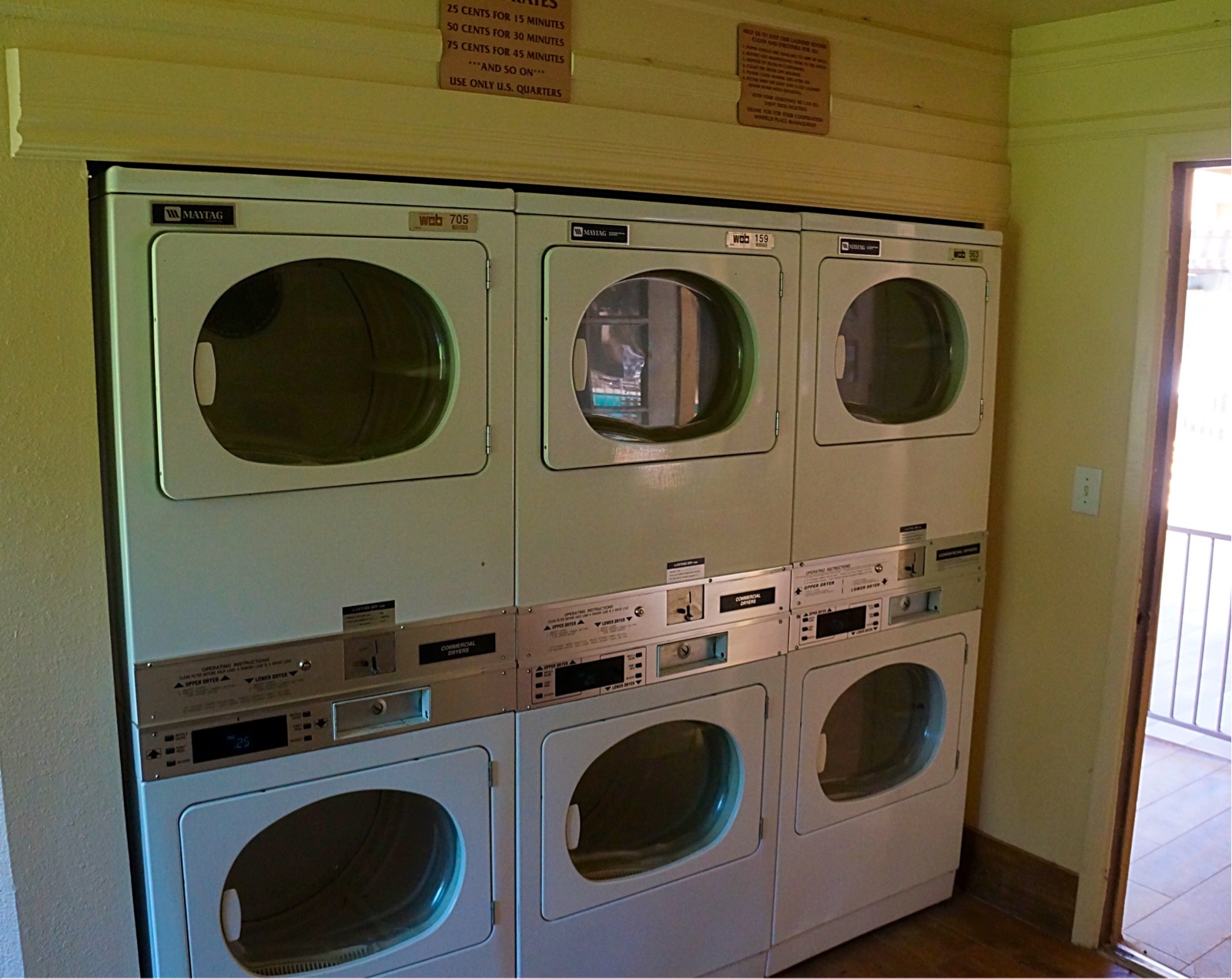 On-site laundry