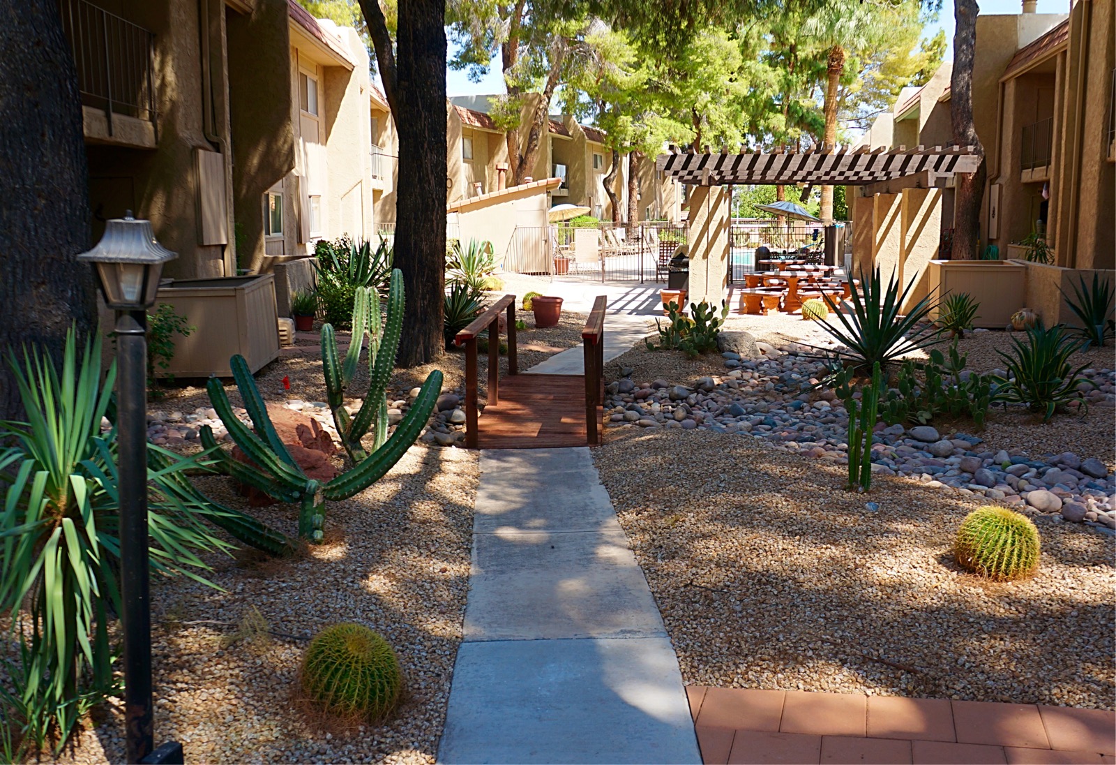 Common area walkways